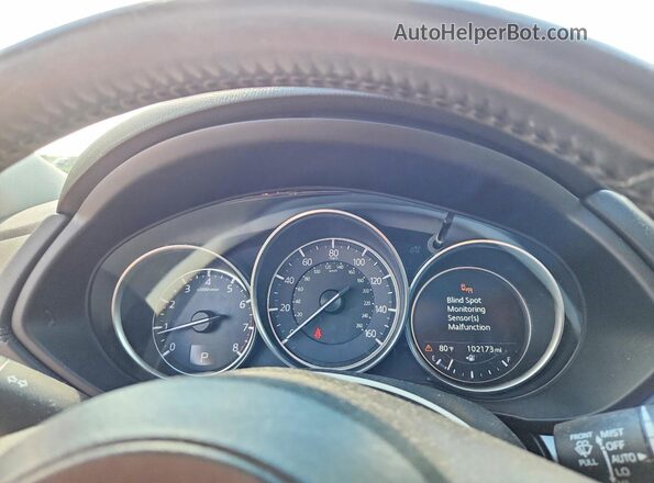 JM3KFACM8J0365580 2018 MAZDA CX-5 Gray Instrument cluster view