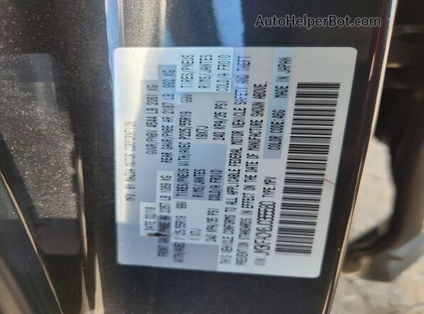 JM3KFACM8J0365580 2018 MAZDA CX-5 Gray VIN sticker view