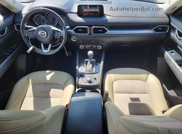 JM3KFACM8J0365580 2018 MAZDA CX-5 Gray Dashboard view