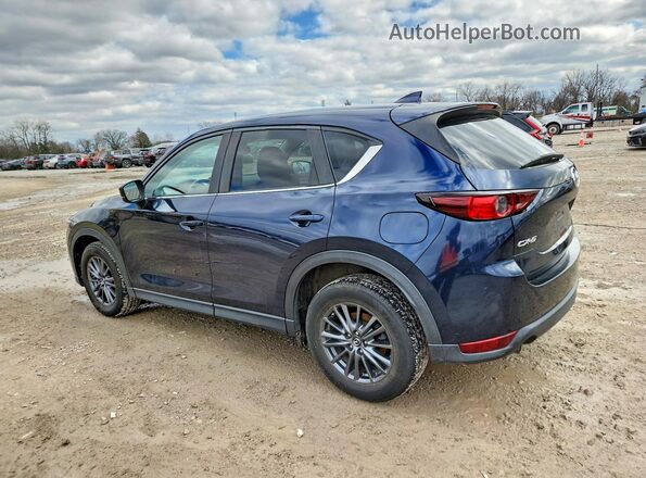 JM3KFACM8K1572353 2019 MAZDA CX-5 Blue Trasero izquierdo