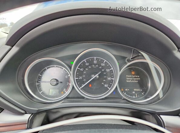JM3KFACM8K1572353 2019 MAZDA CX-5 Blue Vista del cuadro de instrumentos