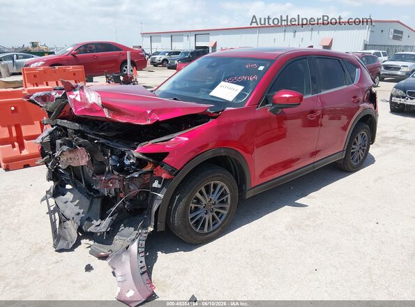 JM3KFACM8L1836544 2020 MAZDA CX-5 Red Przód lewy