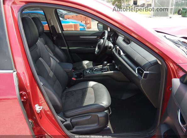 JM3KFACM8L1836544 2020 MAZDA CX-5 Red Widok wnętrza z przodu