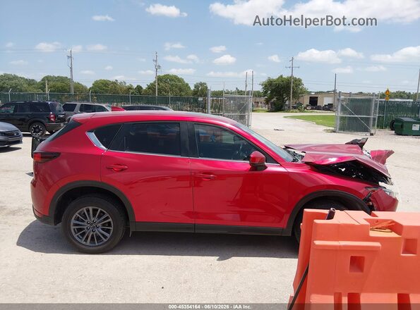 JM3KFACM8L1836544 2020 MAZDA CX-5 Red Widok wnętrza z tyłu