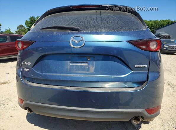 JM3KFACM8M0366345 2021 MAZDA CX-5 Синий Вид сзади