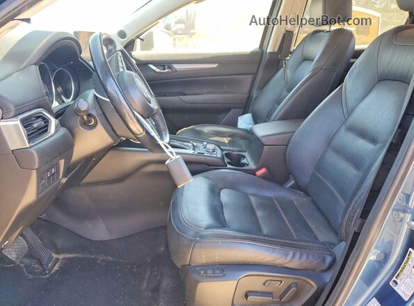 JM3KFACM8M0366345 2021 MAZDA CX-5 Синий Вид салона спереди