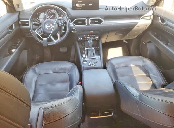 JM3KFACM8M0366345 2021 MAZDA CX-5 Синий Вид панели приборов