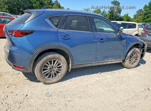 JM3KFACM8M0366345 2021 MAZDA CX-5 Синий Задняя правая четверть