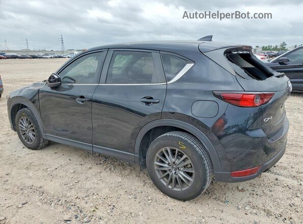JM3KFACM8M0445692 2021 MAZDA CX-5 Black Trasero izquierdo