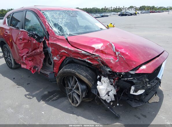 JM3KFACM9J0328893 2018 MAZDA CX-5 Red Widok z przodu