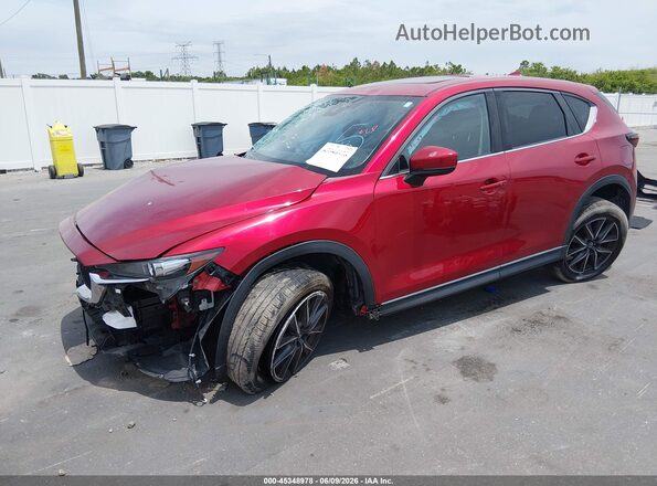 JM3KFACM9J0328893 2018 MAZDA CX-5 Red Przód lewy