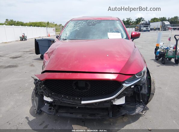JM3KFACM9J0328893 2018 MAZDA CX-5 Red Widok wnętrza z tyłu