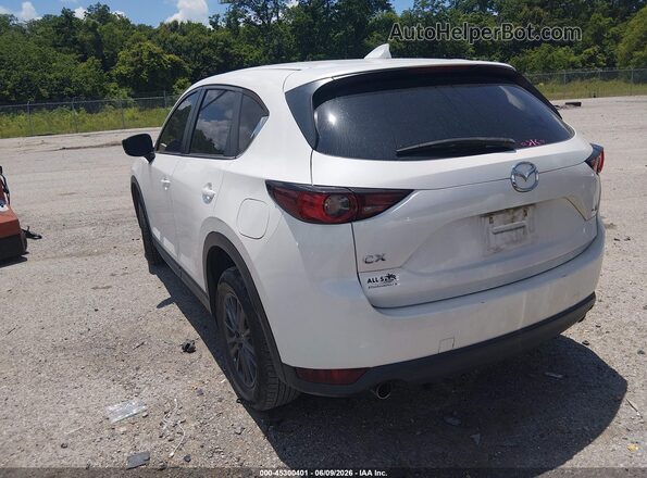 JM3KFACM9L0835330 2020 MAZDA CX-5 Белый Задняя левая четверть