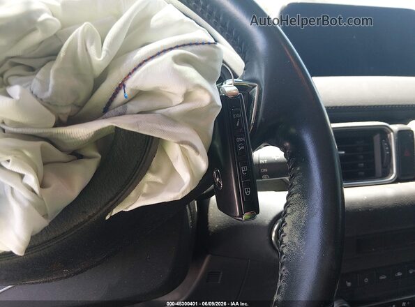 JM3KFACM9L0835330 2020 MAZDA CX-5 Белый Вид панели приборов