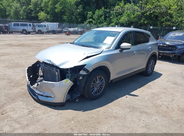 JM3KFACM9M0342300 2021 MAZDA CX-5 Серебряный Передняя левая четверть