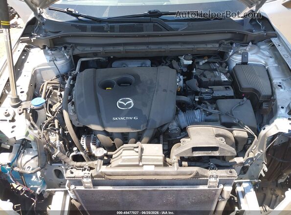 JM3KFACM9M0342300 2021 MAZDA CX-5 Серебряный Вид сзади