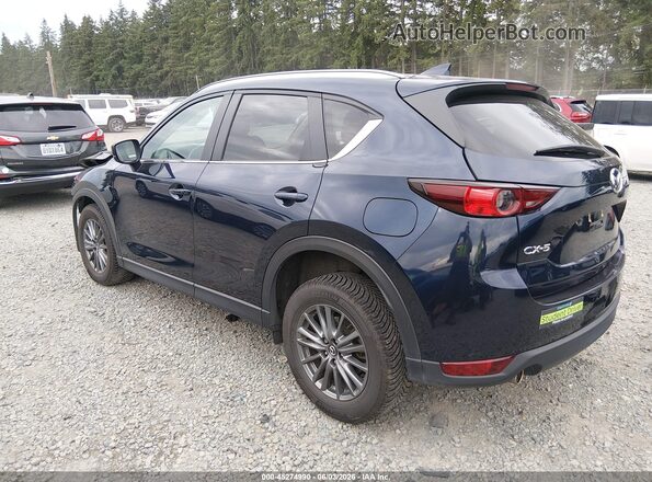 JM3KFACM9M1347149 2021 MAZDA CX-5 Blue Задня ліва чверть