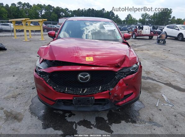 JM3KFACMXK1525325 2019 MAZDA CX-5 Red Вид щитка приладів