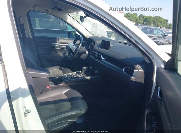 JM3KFACMXL0747886 2020 MAZDA CX-5 White წინა სალონის ხედი