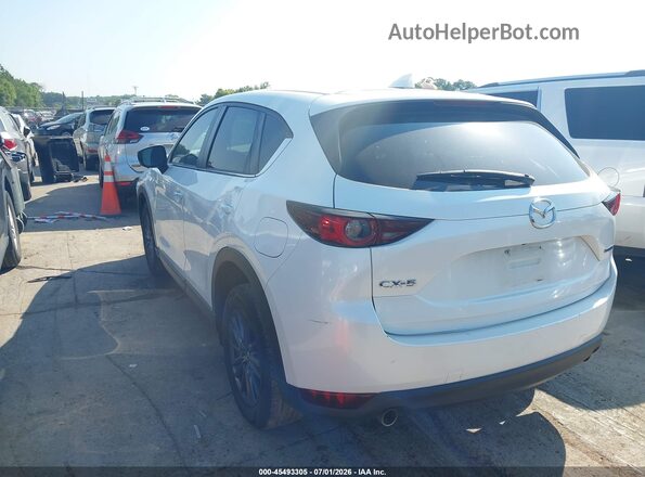 JM3KFACMXL0747886 2020 MAZDA CX-5 White უკანა მარცხენა
