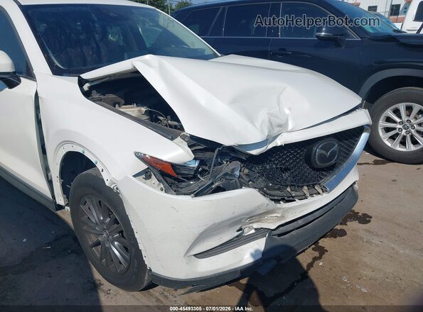JM3KFACMXL0747886 2020 MAZDA CX-5 White წინა ხედი