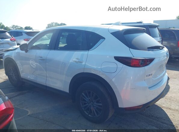 JM3KFACMXL0747886 2020 MAZDA CX-5 White სალონის 360-გრადუსიანი ხედი