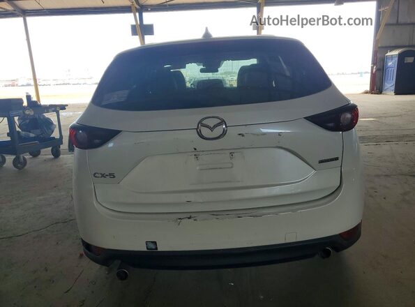 JM3KFACMXM0383650 2021 MAZDA CX-5 White Rear view