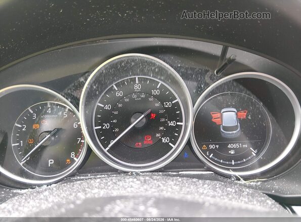 JM3KFACY7M0369448 2021 MAZDA CX-5 Blue Вид задніх сидінь
