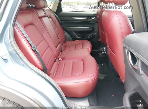 JM3KFACY7M0369448 2021 MAZDA CX-5 Blue Вид наклейки з VIN-кодом