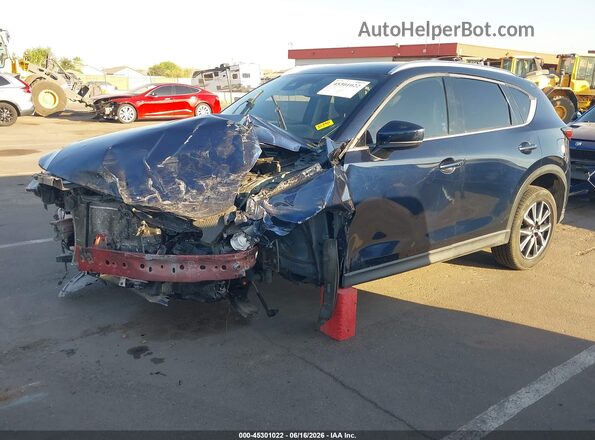 JM3KFADL0H0209596 2017 MAZDA CX-5 Blue Vista tres cuartos delantera izquierda