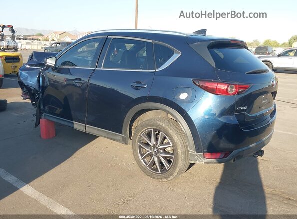 JM3KFADL0H0209596 2017 MAZDA CX-5 Blue Trasero izquierdo