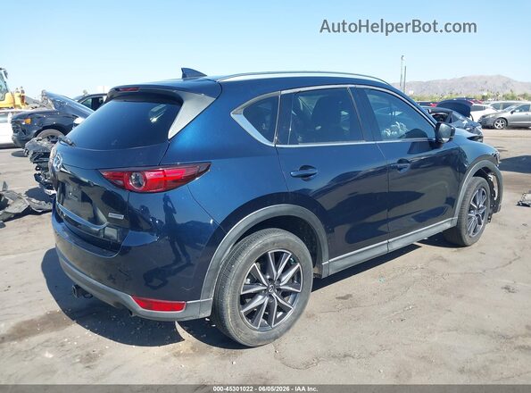 JM3KFADL0H0209596 2017 MAZDA CX-5 Blue Trasero derecho