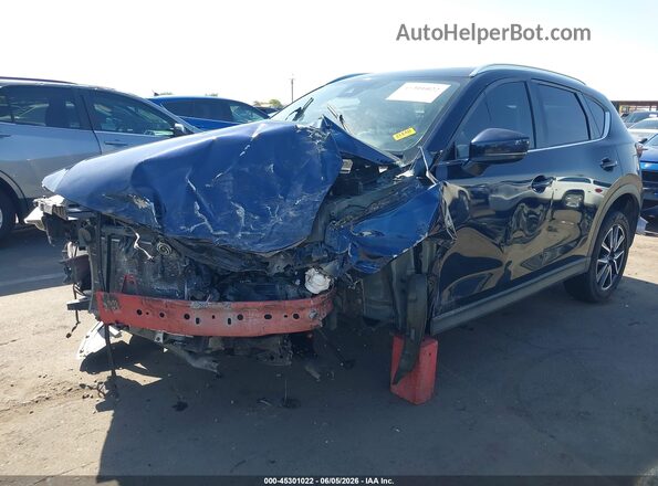 JM3KFADL0H0209596 2017 MAZDA CX-5 Blue Vista frontal