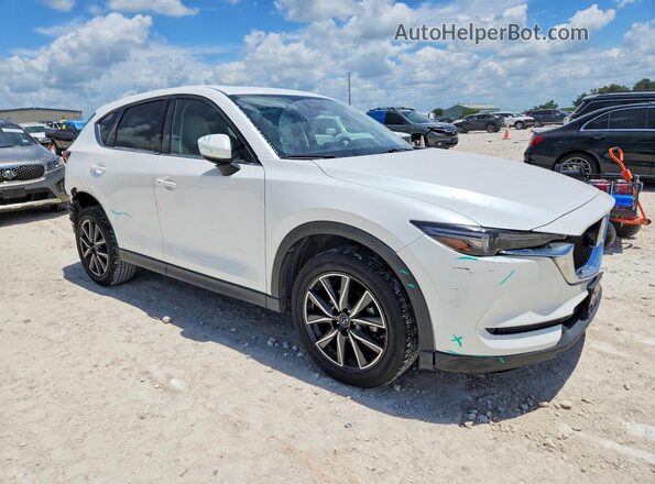 JM3KFADL2H0123853 2017 MAZDA CX-5 Белый Передняя правая четверть