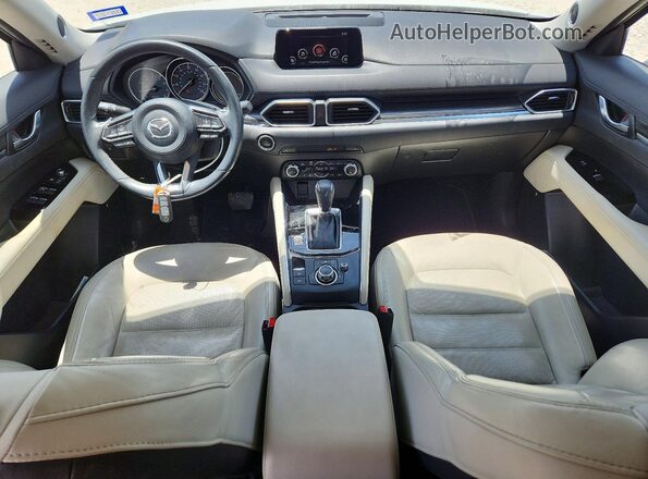 JM3KFADL2H0123853 2017 MAZDA CX-5 Белый Вид панели приборов