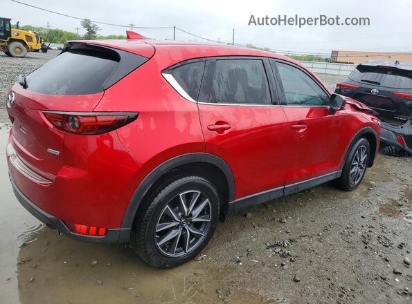 JM3KFADL4H0192608 2017 MAZDA CX-5 Red Trasero derecho