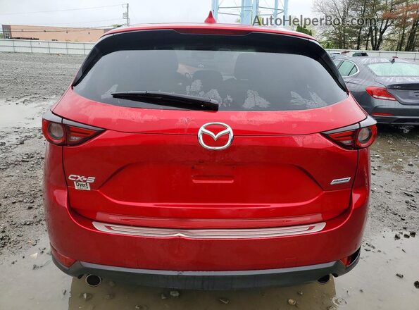 JM3KFADL4H0192608 2017 MAZDA CX-5 Red Vista trasera