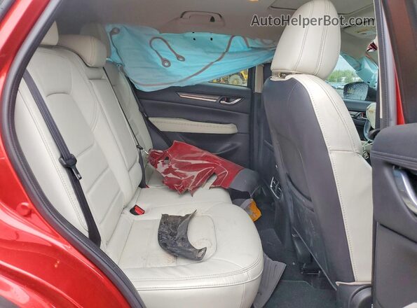 JM3KFADL4H0192608 2017 MAZDA CX-5 Red Vista de los asientos traseros