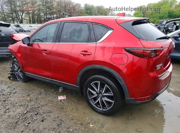 JM3KFADL4H0192608 2017 MAZDA CX-5 Red Trasero izquierdo