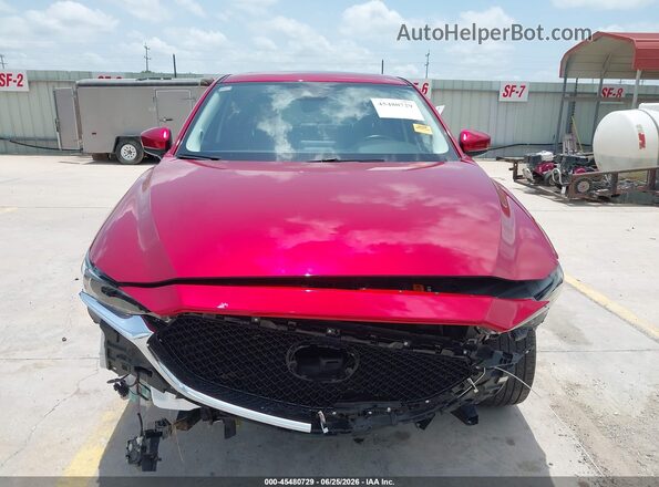 JM3KFADL6H0194330 2017 MAZDA CX-5 Red Rear interior view
