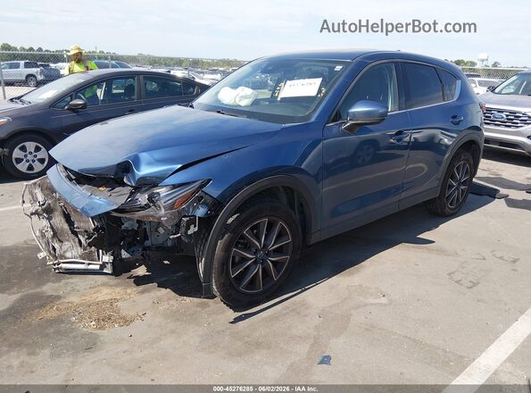 JM3KFADL6H0200983 2017 MAZDA CX-5 Blue Front left