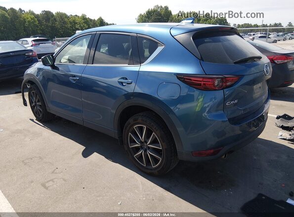 JM3KFADL6H0200983 2017 MAZDA CX-5 Blue Rear left