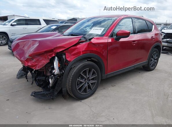 JM3KFADL7H0116672 2017 MAZDA CX-5 Red Front left