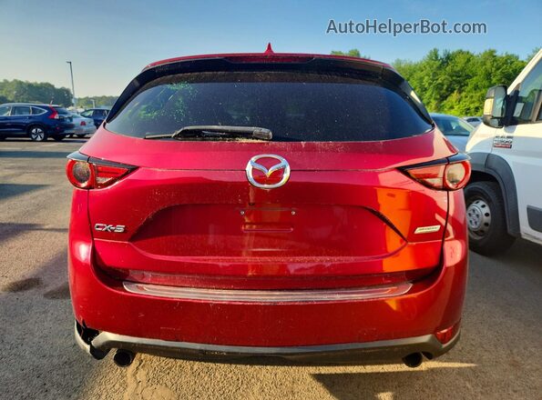 JM3KFADL7H0183529 2017 MAZDA CX-5 Red Rear view