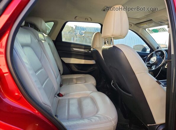 JM3KFADL7H0183529 2017 MAZDA CX-5 Red Rear interior view