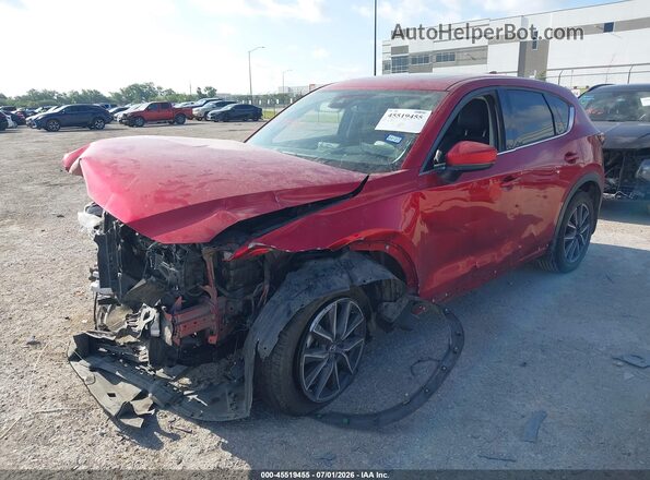 JM3KFADLXH0136673 2017 MAZDA CX-5 Red Передня ліва чверть