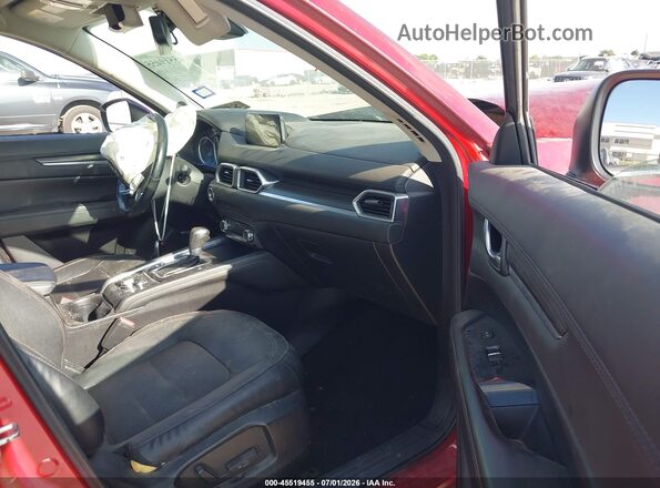 JM3KFADLXH0136673 2017 MAZDA CX-5 Red Вид салону спереду