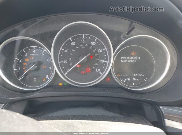 JM3KFADLXH0136673 2017 MAZDA CX-5 Red Вид задніх сидінь