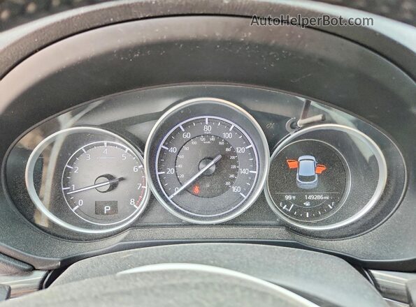 JM3KFADM0J0342793 2018 MAZDA CX-5 Silver Vista del cuadro de instrumentos