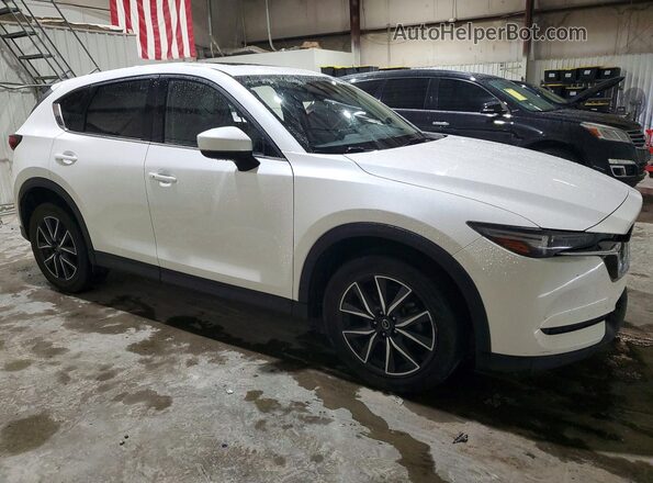 JM3KFADM0J1448185 2018 MAZDA CX-5 White Przód prawy